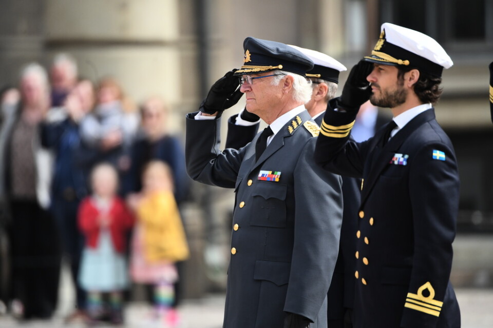 Kung Carl Gustaf står fast vid att lagändringen som gjorde kronprinsessan Victoria till kronarvinge var orättfärdig. Arkivbild.