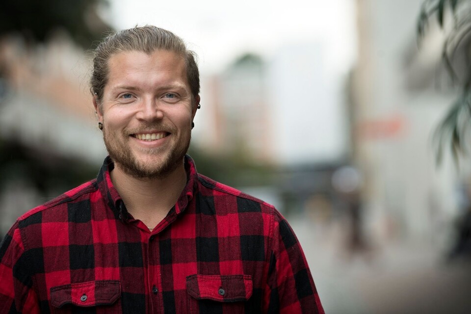 Nils-Petter Nilsson, vd och centrumledare för Växjö city.