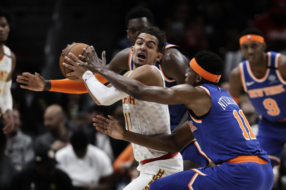 Atlanta mötte New York Knicks den 11 mars. Sedan dess har NBA legat nere på grund av coronapandemin.