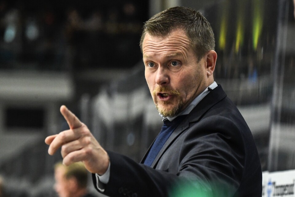 Joakim Fagervall är klar som ny huvudtränare i Malmö Redhawks. Arkivbild.
