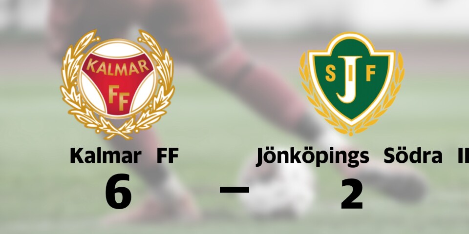 Kalmar FF vann hemma mot Jönköpings Södra IF