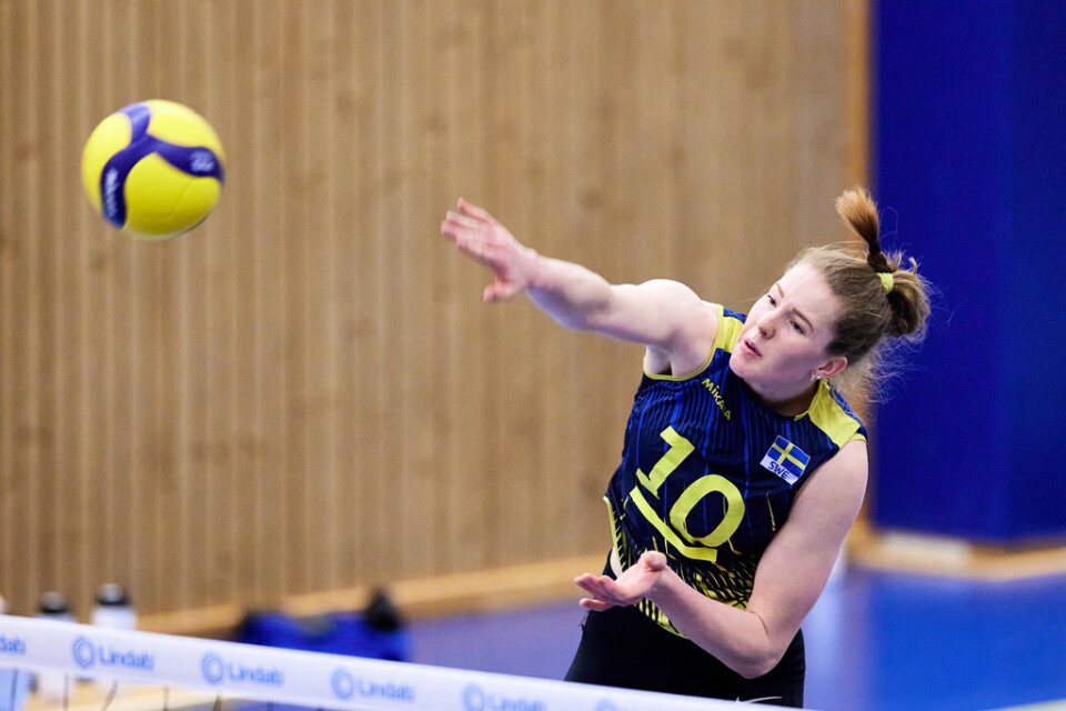 Den svenska volleybollstjärnan Isabelle Haak. Arkivbild.