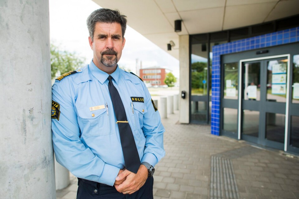 Patrik Oldin., polisområdeschef Region Syd, sydöstra Götaland. Ska ha sina chef som uppdragsgivare, inte någon folkopinion.