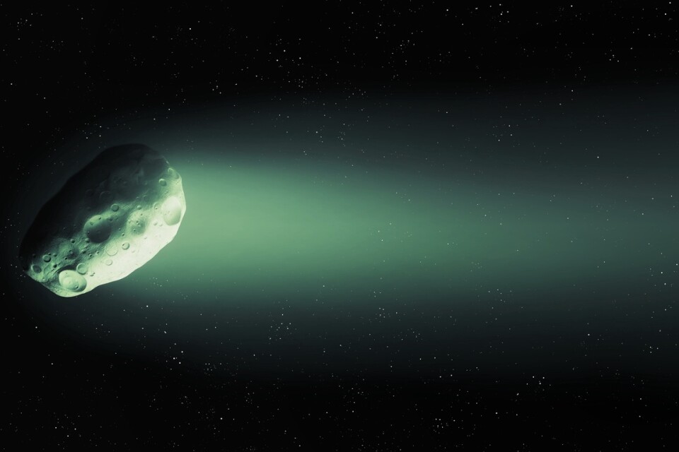 Samtidigt som kometen befinner sig nära jorden är månen nästan full, har man otur kan detta överglänsa kometen. Arkivbild.