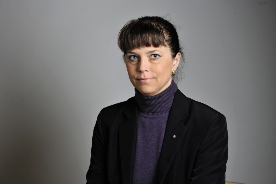 Emma Carlsson Löfdahl. Arkivbild.