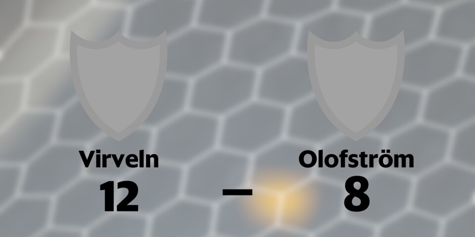 Olofström förlorade borta mot Virveln
