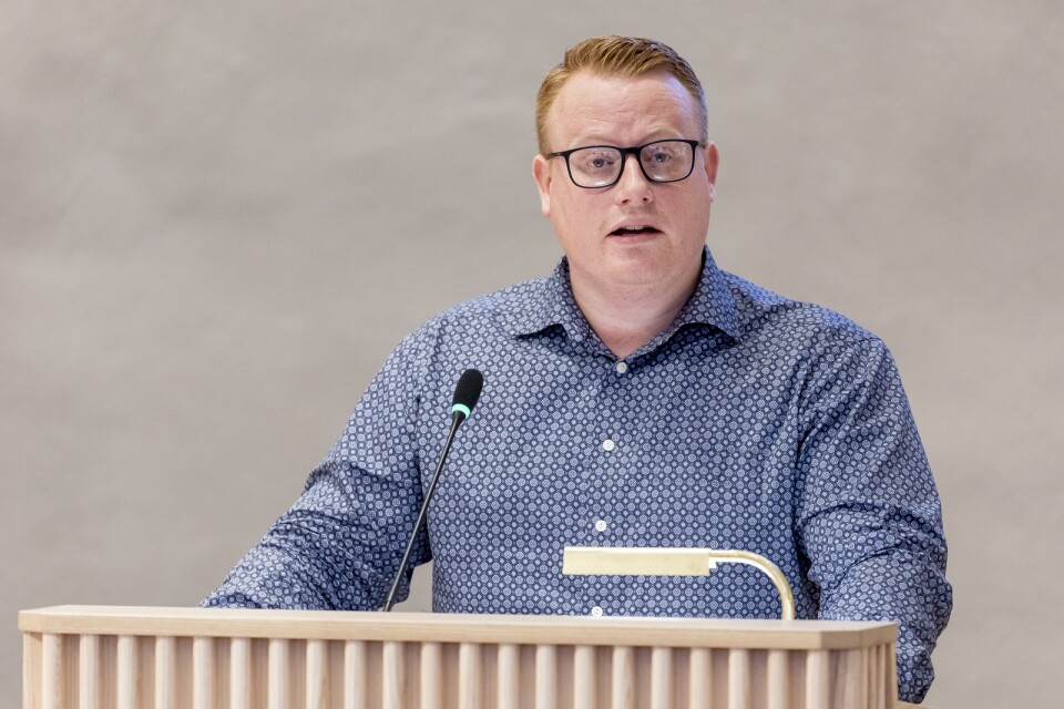 Vänsterpartiets Stefan Lindborg bjuder ofta till ideologisk debatt. Så även under onsdagen.