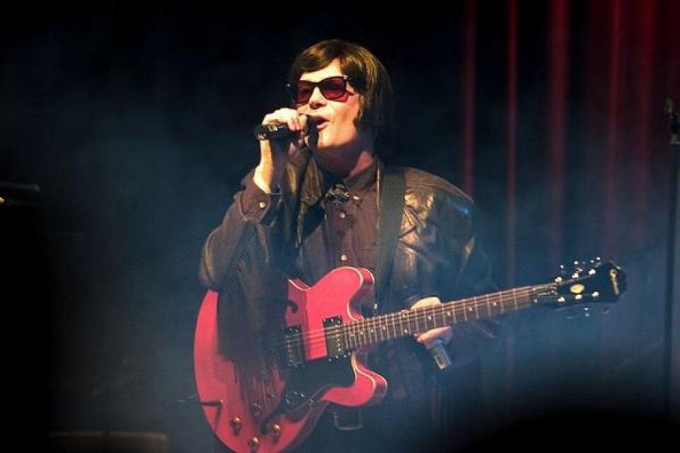 Roy Orbison-tolkaren Johnny Duvert på Konserthuset i Kristianstad. Bilder: Peter Åklundh