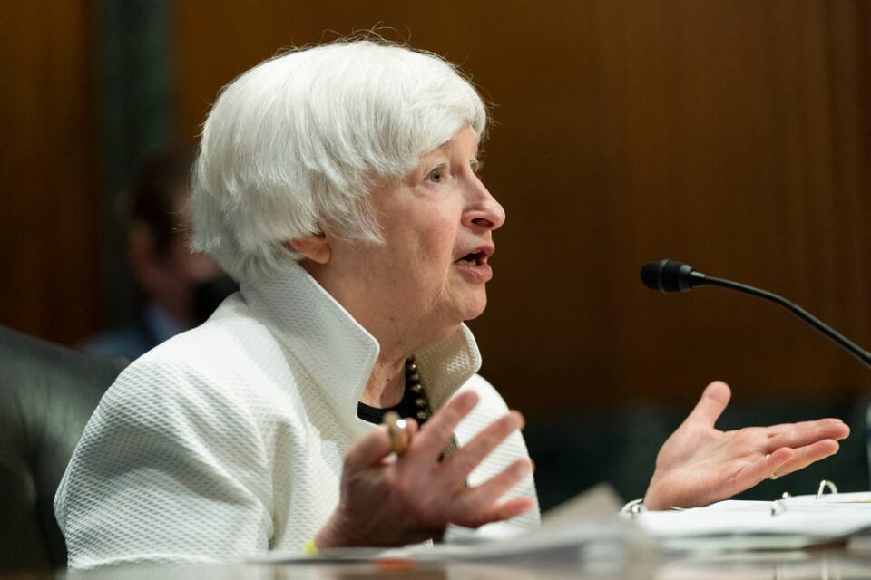 USA:s finansminister Janet Yellen grillades om inflationsproblemet i samband med en senatutfrågning om budgeten för 2023 tidigare i veckan.