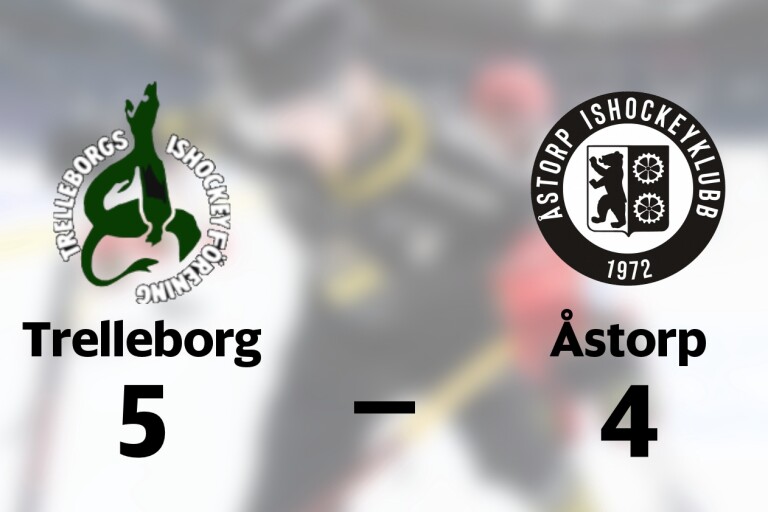 Trelleborg vinnare mot Åstorp i HockeyTrean södra D fortsättning