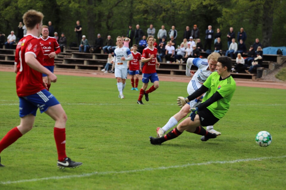John Arnesson tryckte till slut in bollen i nät bakom Melvin Arvidsson, vilket betydde att IFK derbysegrade mot SSG med 1-0.