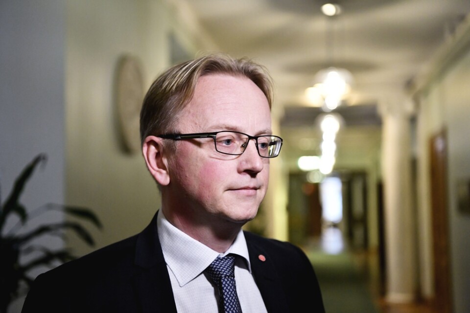 Finansutskottets ordförande Fredrik Olovsson (S). Arkivbild.