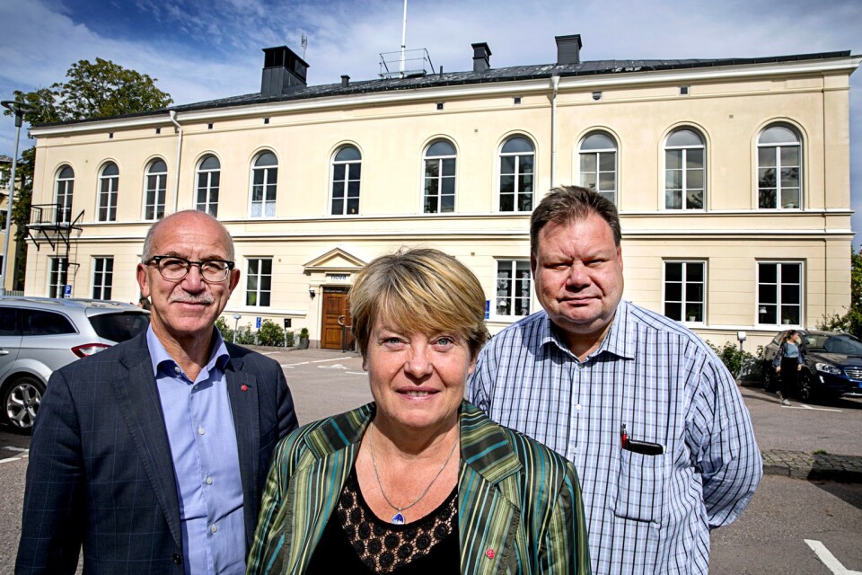 Anders Henriksson (S), landstingsråd, samt Yvonne Hagberg (S) och Peter Wretlund (S), som kandiderar till regionen, förlade pressträffen till 20-årsjubilerande Nova i Oskarshamn. Utbildningsanordnaren spelar en viktig roll för länets kompetensförsörjning.