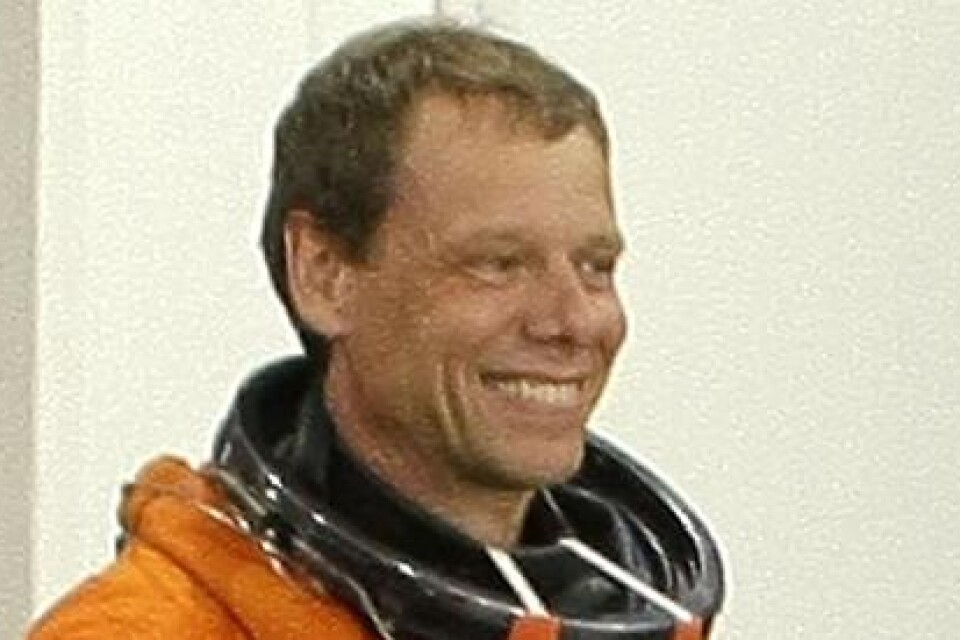 Christer Fuglesang före resan upp i rymden. Nu är han tillbaka på jorden igen. Bild: Scanpix