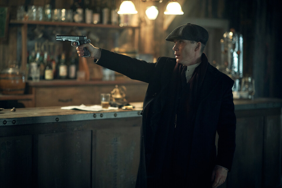 Cillian Murphy i rollen som Thomas Shelby i "Peaky blinders". Filmen som tar vid där serien slutade väntas ha premiär 2024. Pressbild.