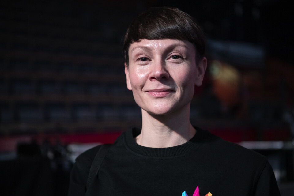 Karin Gunnarsson, Melodifestivalens tävlingsproducent.