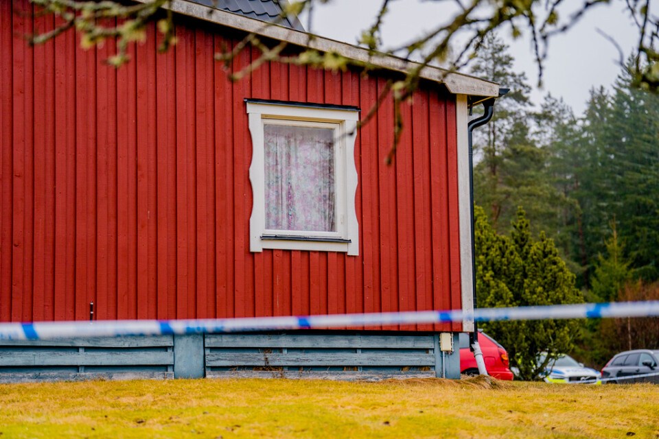 Gården i västra Värmland där den döda kvinnan hittades tidigare i år. Arkivbild.