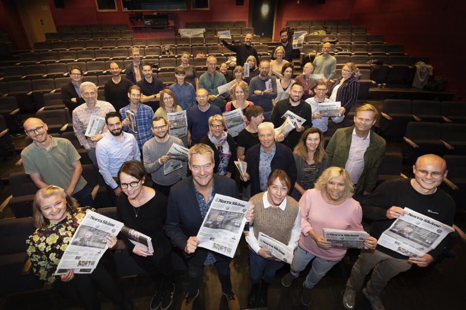 A lot of new colleagues: Norra Skåne and Kristianstadsbladet, with Kb Mosaik, are to have the same editorial staff.