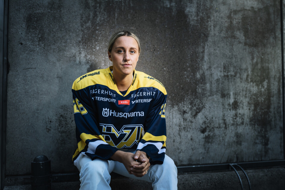 Hanna Olssonär en av spelarna som har testats positivt inför OS. Men hon kan kallas in - som reserv. Arkivbild.