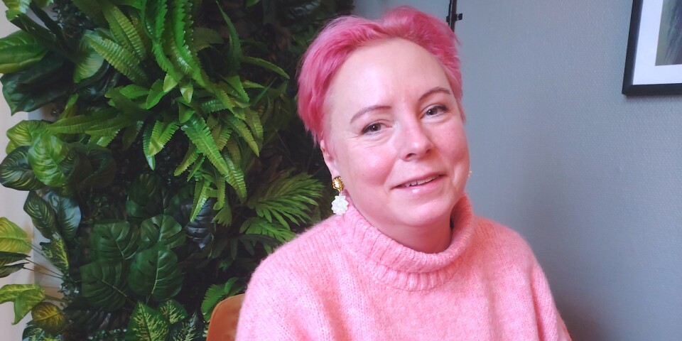 Anna Stenström, vd och creative director på reklambyrån Mustasch i Karlskrona.