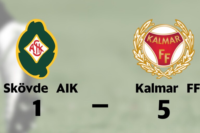 Kalmar FF segrare borta mot Skövde AIK