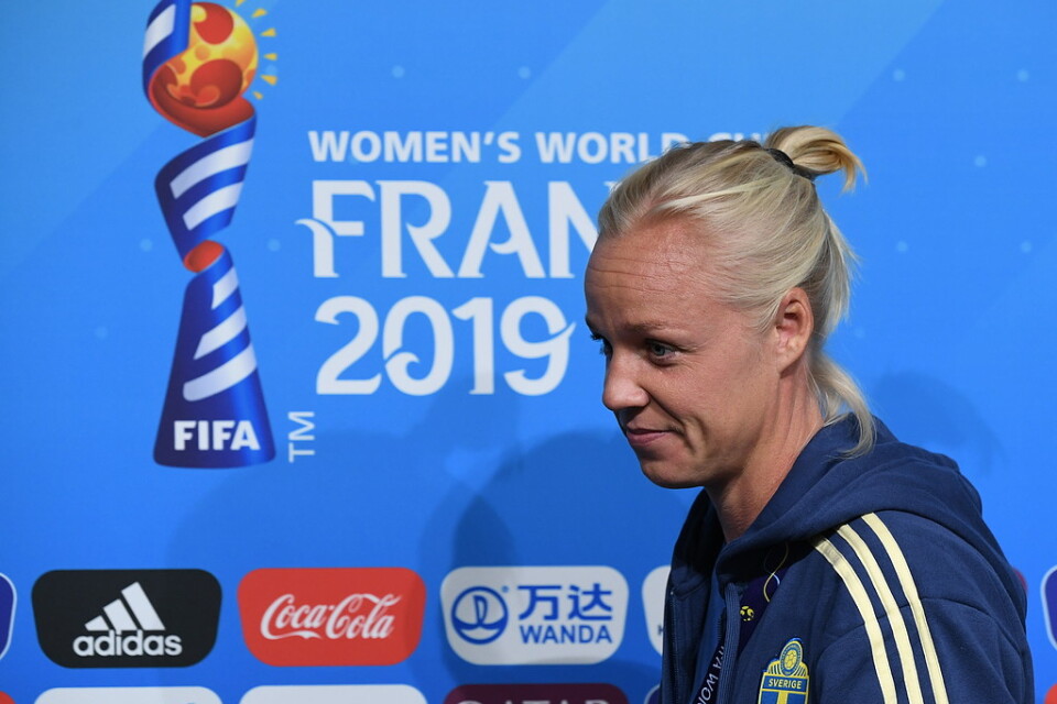 – Jag hoppas att det här VM:et blir det största som vi har upplevt, säger Sveriges lagkapten Caroline Seger.