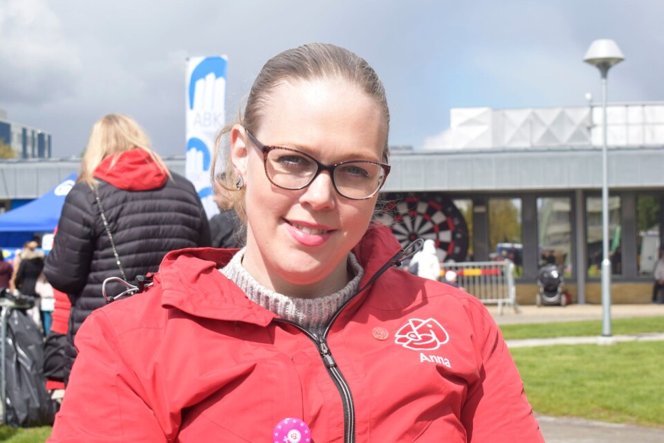 Anna Pettersson, Kristianstad – Democracy and freedom, although we must put on more of a struggle to maintain it. Well-deined rights in the workplace. And good opportunities for education and development too.