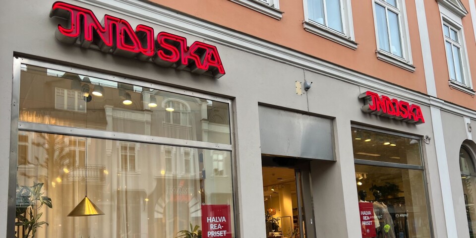Indiskas butik i Växjö.