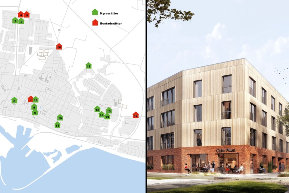 1 000 nya lägenheter på gång i Trelleborg