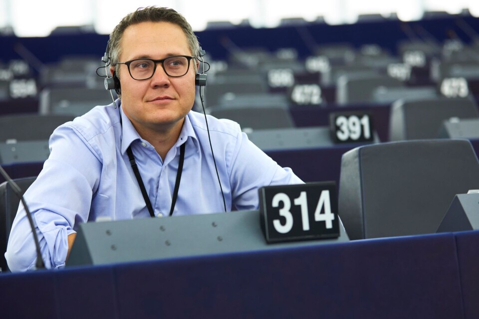 Johan Danielsson (S), europaparlamentariker.