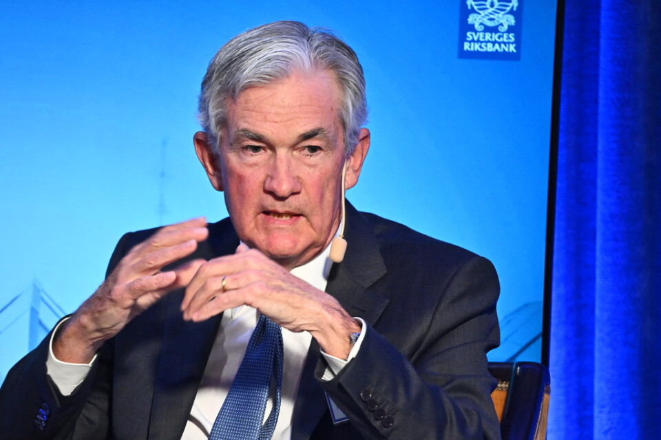 Jerome H Powell, chef för USA:s centralbank Federal Reserve, ser det som olämpligt att låta klimatmål styra penningpolitiken.