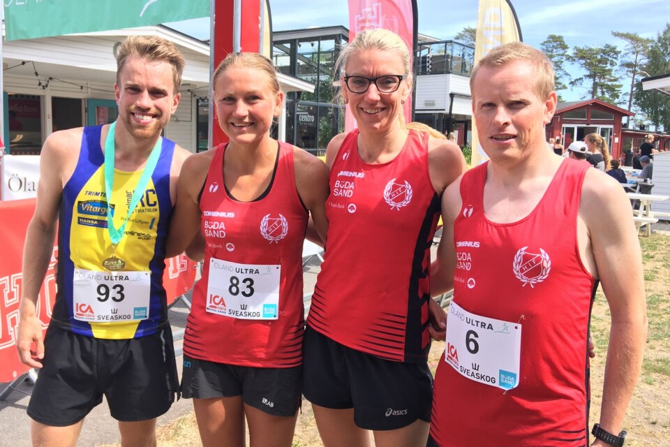 Segrarna, från Högby: Ida Nilsson på femmilen och Frida Össmar samt Mikael Bäcklund på 25 kilometer.