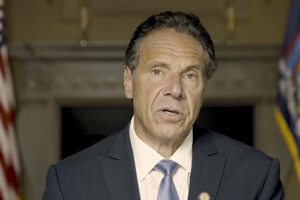 Delstaten New Yorks guvernör Andrew Cuomos nekar till anklagelser om sexuella trakasserier. Arkivbild