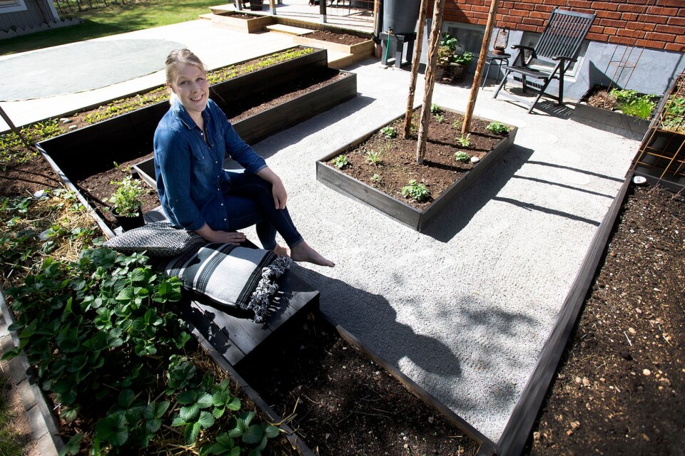 Nadine Strand har ett stort intresse av trädgårdsarbete, heminredning och att tillverka betongskulpturer. Här delar hon med sig av sina bästa tips.