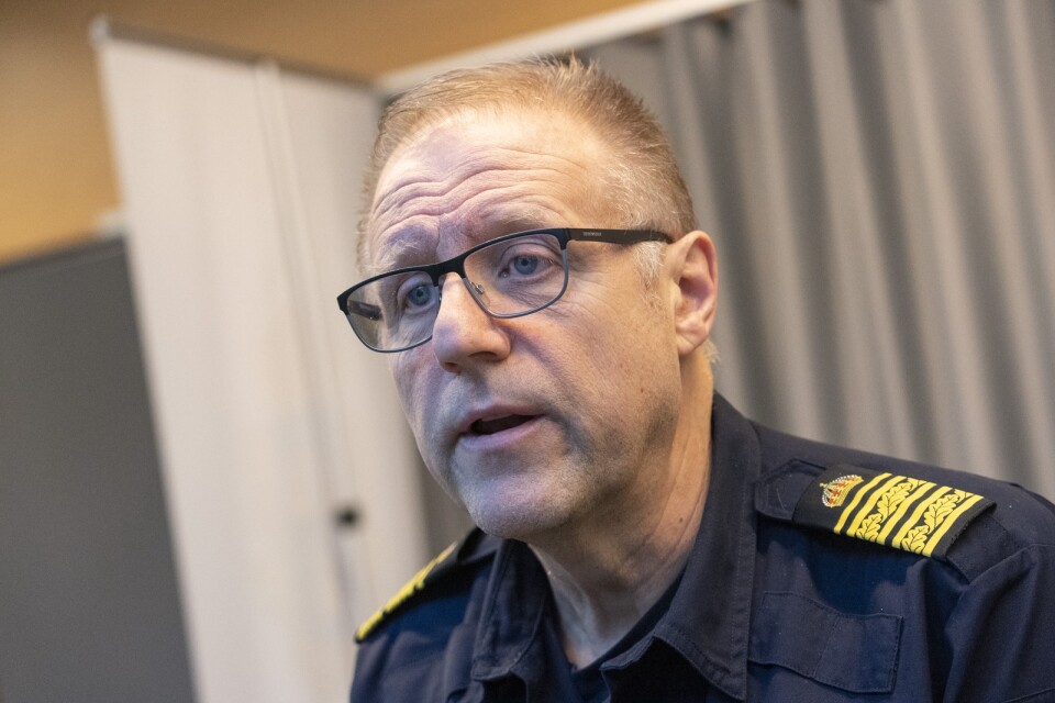 Stefan Sintéus, polisområdeschef Malmö. Arkivbild.