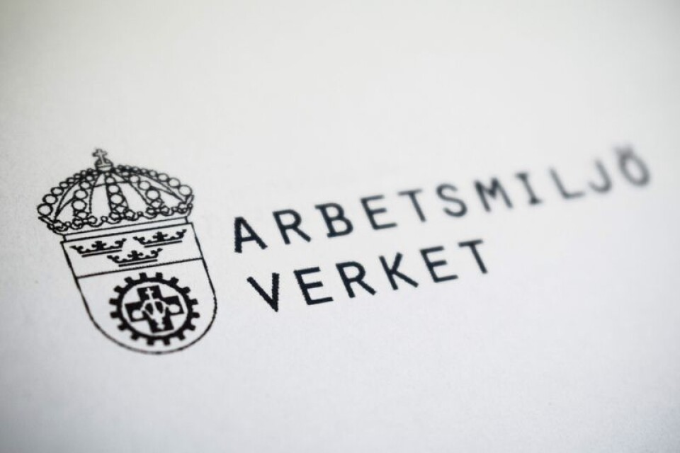 En arbetsolycka vid ett företag i Olofström är nu anmäld till Arbetsmiljöverket.