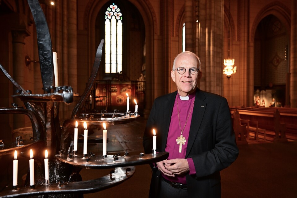 Svenska kyrkans ärkebiskop Martin Modéus gav hopp om minskad polarisering.