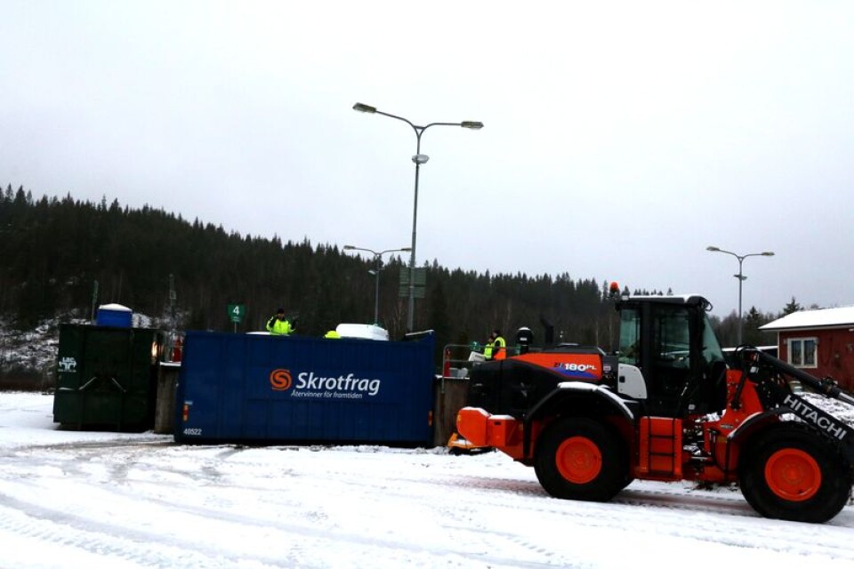 Genom ombyggnaden ska Råssa återvinningscentral få ett bättre flöde och bli mer lättarbetad.