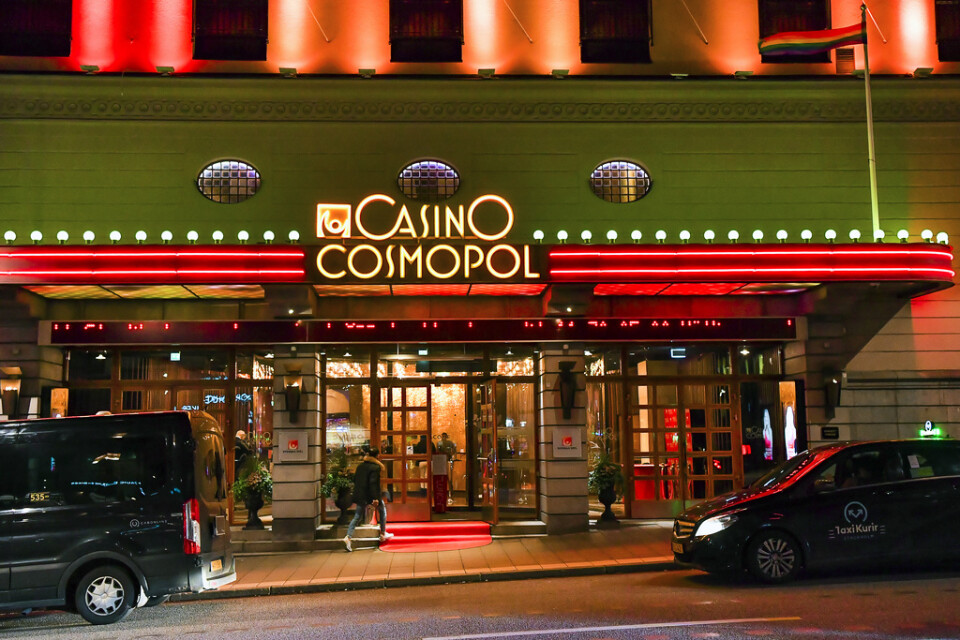 Casino Cosmopol i Stockholm är ett av tre statligt ägda kasinon i Sverige med namnet Casino Cosmopol. Arkivbild.