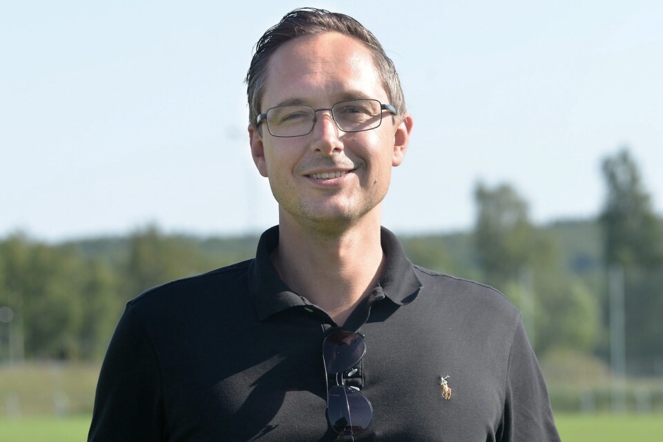 Henrik Jönsson är vice ordförande i IFK Hässleholm. Foto: Marika Höghäll