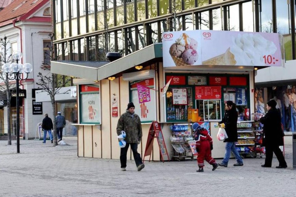 Kiosken på Storgatan ska flyttas till Araby.