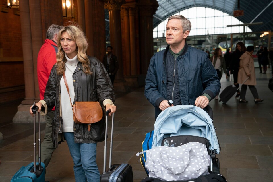 Daisy Haggard och Martin Freeman spelar småbarnsföräldrarna Ally och Paul, som gör sitt bästa för att klara av vardagen.