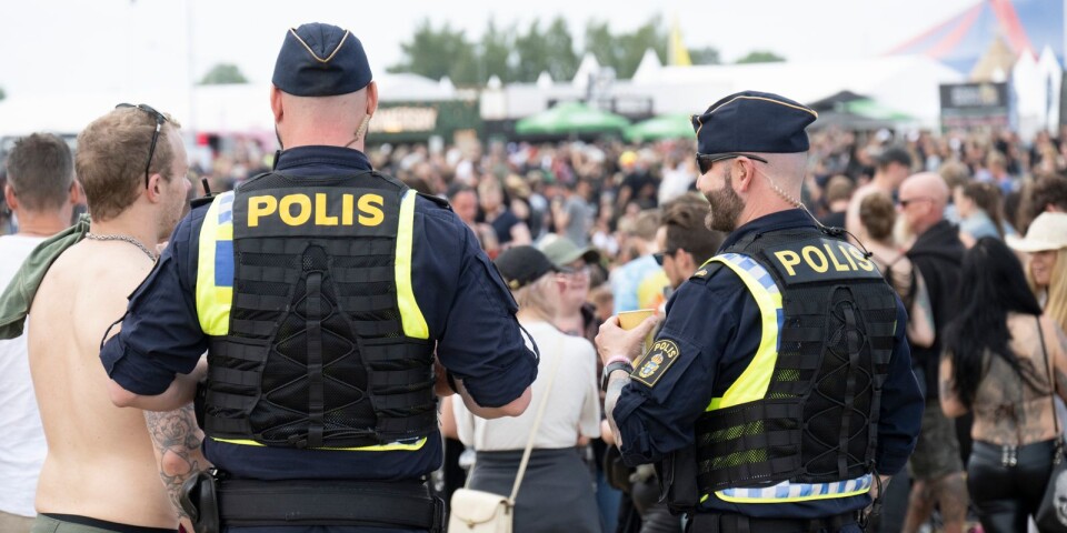 Narkotikabrott: Bromöllabo togs med cannabis på Sweden Rock