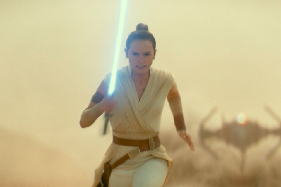 Daisy Ridley i ”Star wars: The rise of Skywalker”.