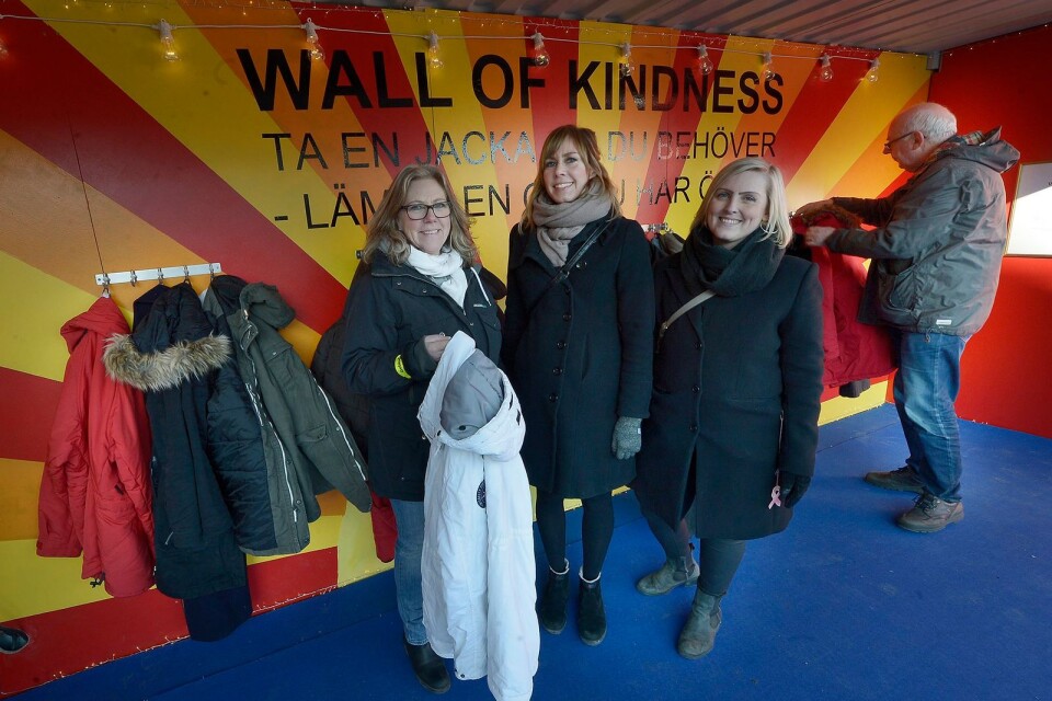 Förra året blev Wall of Kindness uppskattat.