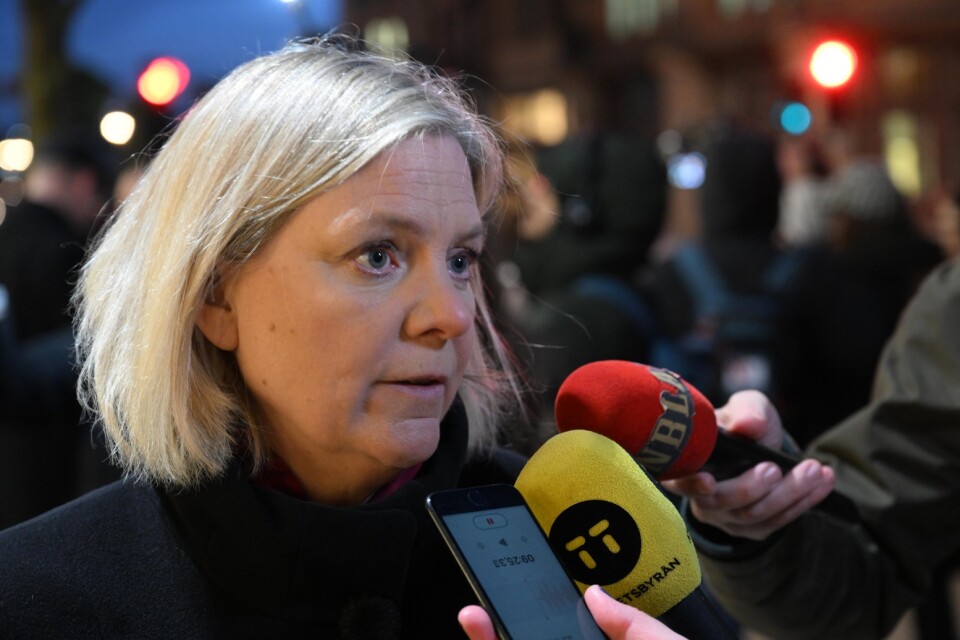 Magdalena Anderssons (S) uppmanade regeringen att kapa banden till SD – men det skulle försätta Sverige i en akut regeringskris.