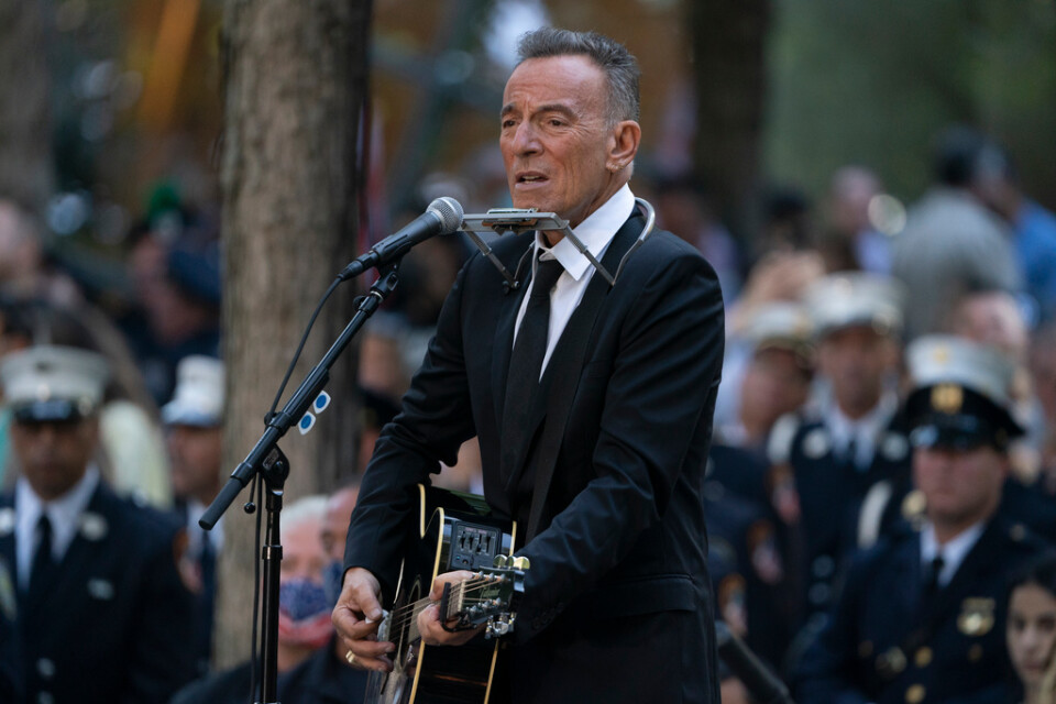 Bruce Springsteen har blivit farfar. Arkivbild.