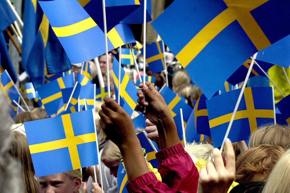 Sveriges nationaldag firas i Kinna 2006.