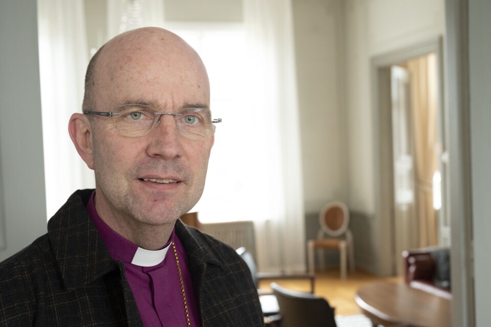 Fredrik Modéus, biskop i Växjö stift.