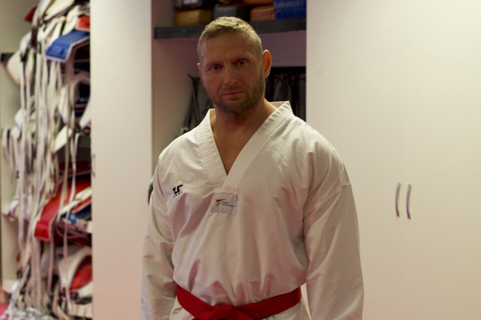 Patrik Gustafsson började träna taekwondo redan på 1990-talet.
